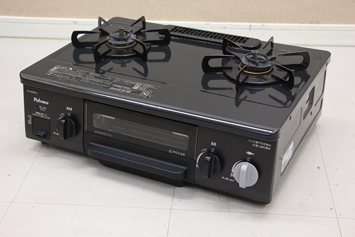 Paloma パロマ ガステーブル ガスコンロ グリル付き IC-N30B-L LPガス用　16年製 （1UE724YGGkwx)