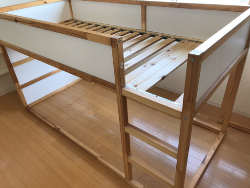 IKEA イケア KURA キューラ ベッド 子供用 キッズ リバーシブル 二段ベッド 