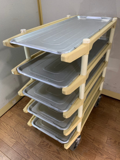 KAWAJUN/河淳　業務用　バントレイカート　T5(5段タイプ) W390xD820xH830mm