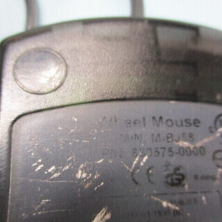 Logitech USBマウスの画像