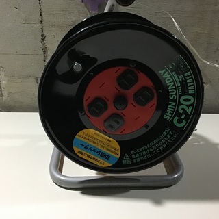 ハタヤ電工ドラム　防塵シャッター付き