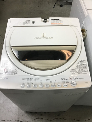 【送料無料・設置無料サービス有り】洗濯機 TOSHIBA AW-6G2 中古