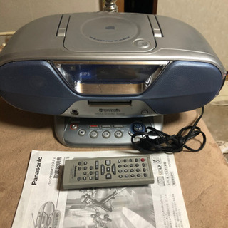 Panasonic  CDMDラジカセ