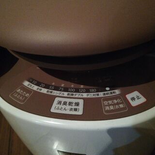 SHARPプラズマクラスターふとん乾燥機2019年製の画像