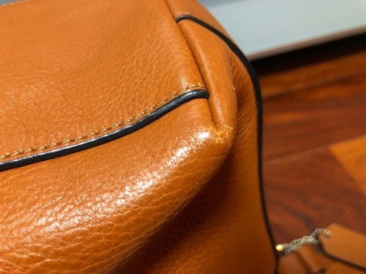 COACH コーチ メンズショルダーバッグ　クロスボディー 茶 美品
