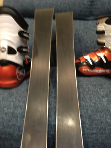 子供用スキー板110cmブーツ 23.5cm