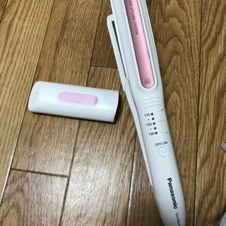 【売れました】パナソニック　ヘアアイロン(ストレート・カール)