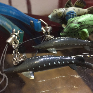 青魚寿司とチョウザメ？根付け?？ 魚系の良くわからない者たちの画像