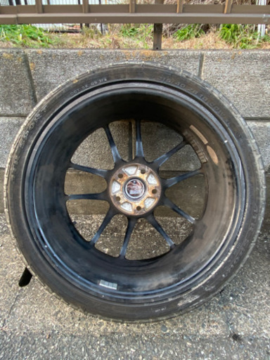 ENKEI エンケイ PF01 18インチ 2本セット タイヤ付き