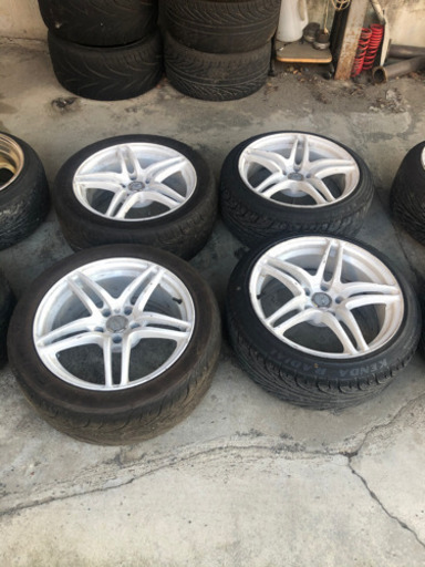 取引中17インチ　8j+30 2本 9j+35 2本　モデル5  ドリケツ