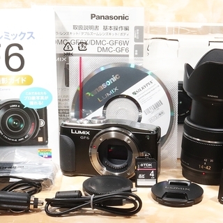 ★超極上美品＆自撮り＆スマホ転送＆★パナソニック GF6 レンズキットの画像