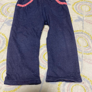 90cmズボンまとめて　女の子　冬〜春先までの画像
