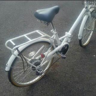 折りたたみ 自転車  22インチの画像