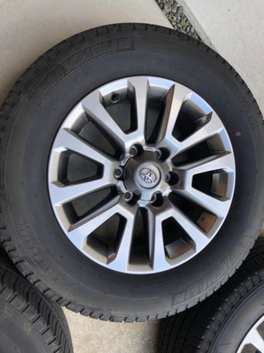 美品　プラド150 gフロンティア 専用ホイール　265/60r18