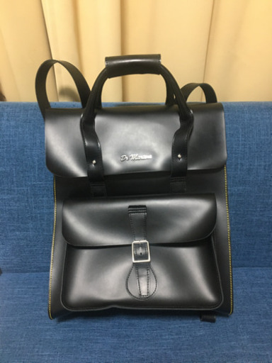 【中古美品】Dr.Martens リュック 鞄 バックパック レザーバッグ