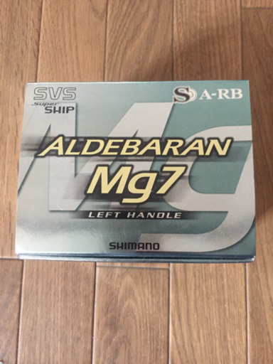 未使用　シマノ　アルデバランMg７　レフトハンドル