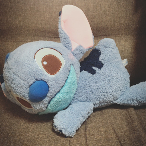 ★新品タグ付★ スティッチ 寝そべり ぬいぐるみ♡