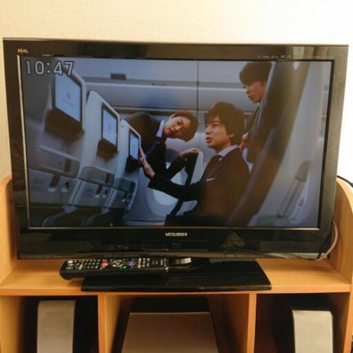 ☆ MITSUBISHI 液晶テレビ LCD-32BHR400  ブルーレイ再生  予約録画  パナソニック 32型  2015以降と交換可 ☆