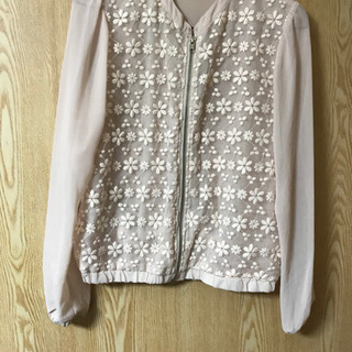 レディース服⑩花柄シースルー