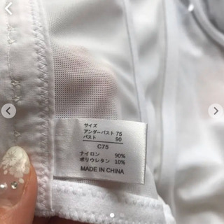 ウェディングドレス インナーセットの画像