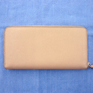 お値下げ中！ コーチ/COACH 長財布 クロスグレインレザー アコーディオン ジップウォレット F54007 レディース 札幌 西岡店の画像