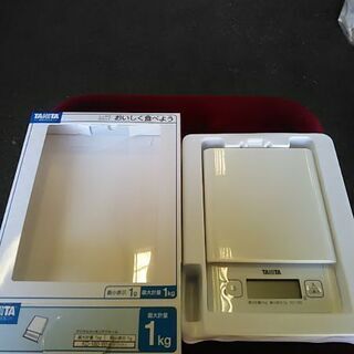 タニタ・デジタルクッキングスケール美品