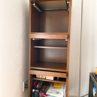 本や小物の収納に！収納ラックの画像