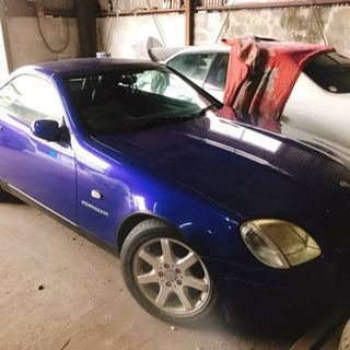 メルセデス　SLK  230 コンプレッサー　希少ブルー　　19...