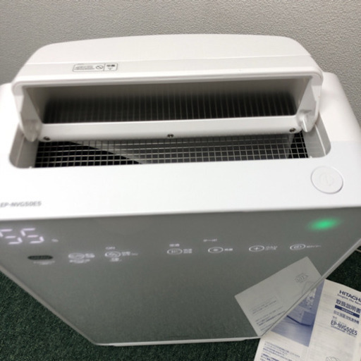 配達無料地域あり＊極美品＊日立 2018年製 加湿空気清浄機＊フィルター新品＊