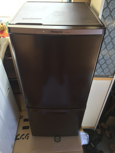 Panasonic NR-B146W ブラウン 冷蔵庫