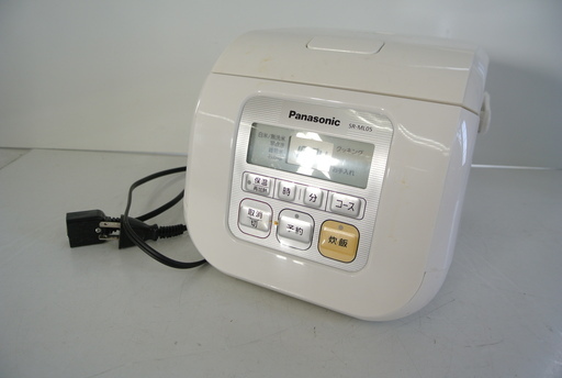 新生活に♪　パナソニック　電子ジャー炊飯器　SR-ML05　３合炊き　2012年製　１人暮らしにも☆