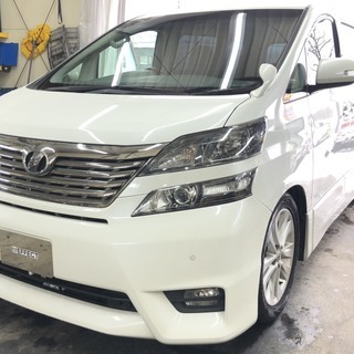 自社ローン始めました！！ヴェルファイア２０車検新規２年付き　４W...