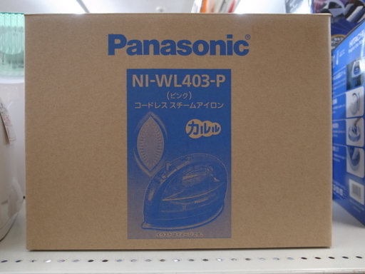 パナソニック スチームアイロン NI-WL403 2015年製 未使用品【モノ市場東浦店】