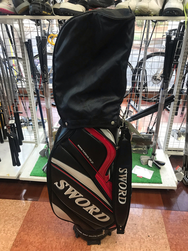 SWORD(スウォード)　ゴルフバッグ　ブラック