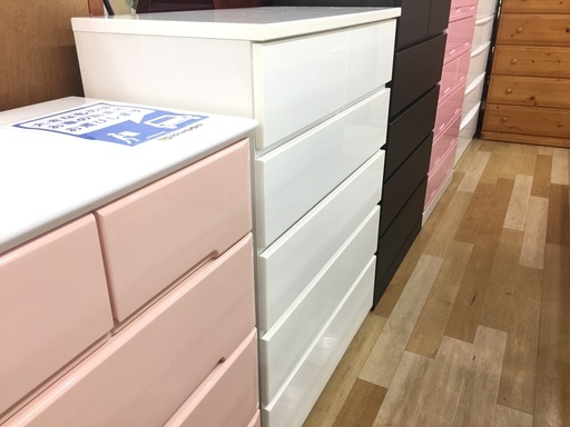 ニトリ　5段チェスト　【トレファク岸和田店】