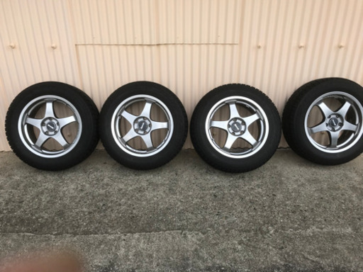 ホイール付スタッドレス　エスティマハイブリッドで使用