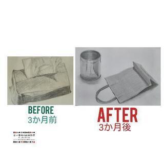 赤い屋根の絵画教室　☆個別に指導でマイペースに制作　☆画材が置けてラクラク通学　の画像