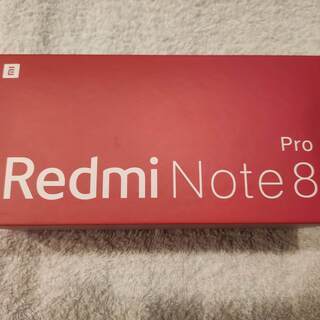 Redmi(シャオミ）　Note8pro メモリ8G 内蔵ストレージ128GB　ホワイト　の画像