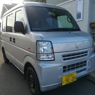 検3/12 スズキ　エブリィ　PA 4WD 　車検長期　軽バン