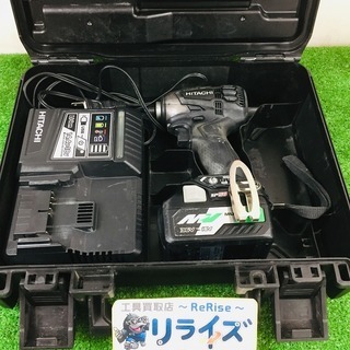 日立 充電式インパクトドライバー WH36DA【リライズ野田愛宕店】【店頭取引限定】【中古品】1点限り早い者勝ち！