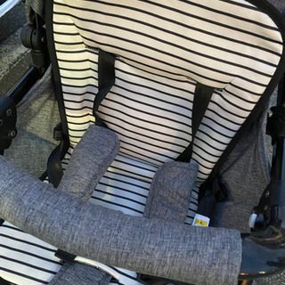 カトージ　2人乗りベビーカー　美品の画像