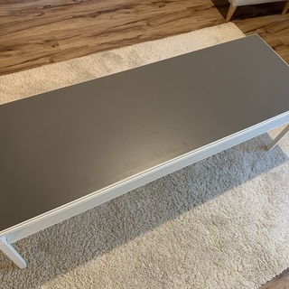 【取引中】 IKEA コーヒーテーブル リバーシブルトップ(ホワ...