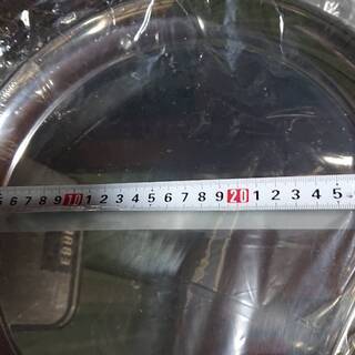 ステンレストレー【新品・中古／各枚数】 12インチ（30cm）丸盆［業務用］ の画像