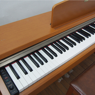 YAMAHA ヤマハ クラビノーバ 電子ピアノ CLP-220C 椅子付き チェリー (AA43)の画像