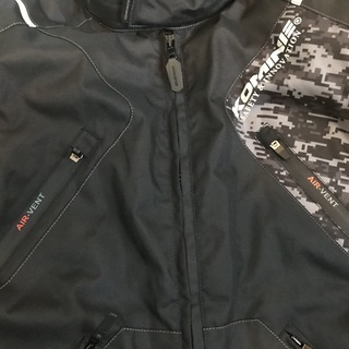 【コミネ バイク用プロテクター付ウインタージャケット】　使用回数10回以内の画像