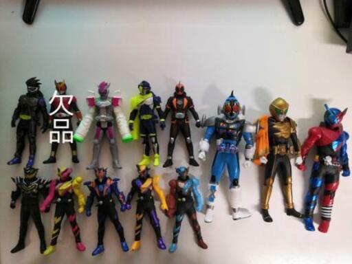 仮面ライダーソフビ人形