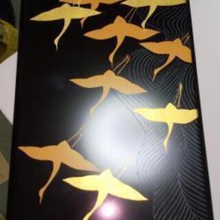 美品 象彦蒔絵塗り手箱の画像