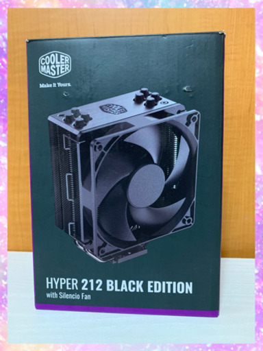 COOLERMASTER CPUクーラー Hyper212Black Edition 新品未使用