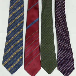 【美品】正規品 ランセル、ジバンシィ、ニナ リッチ、ピエール・カルダンのネクタイセット　値下げしました!の画像
