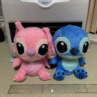 ディズニー スティッチ エンジェル ぬいぐるみの画像